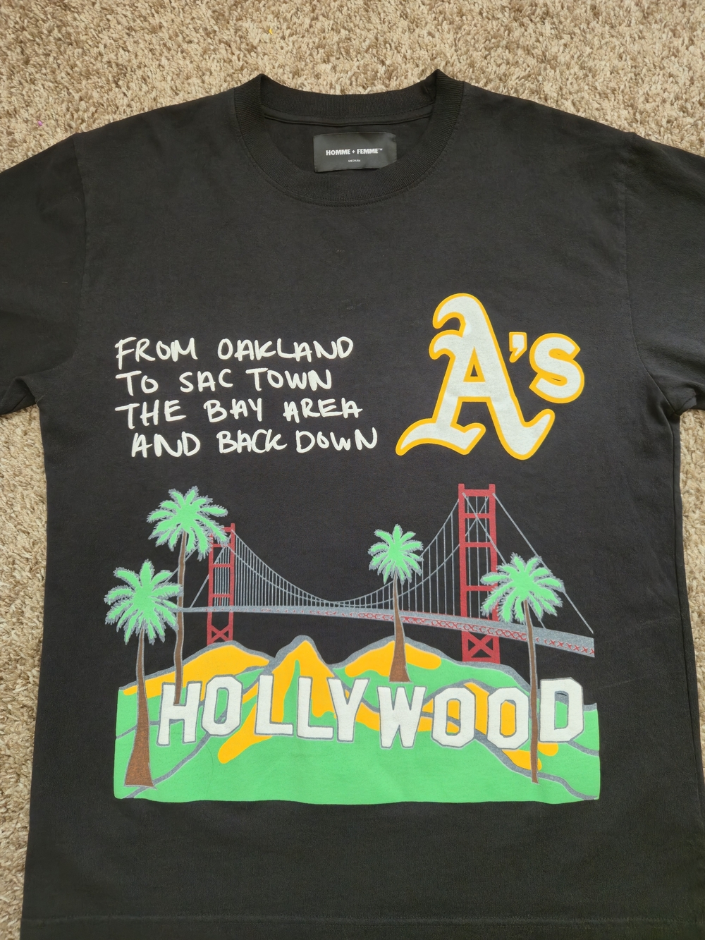 Homme + Femme Cali To NYC Shirt Size Medium